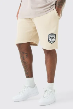 boohooMAN Plus Loose Fit Team Ofcl Short In | UK| Shorts