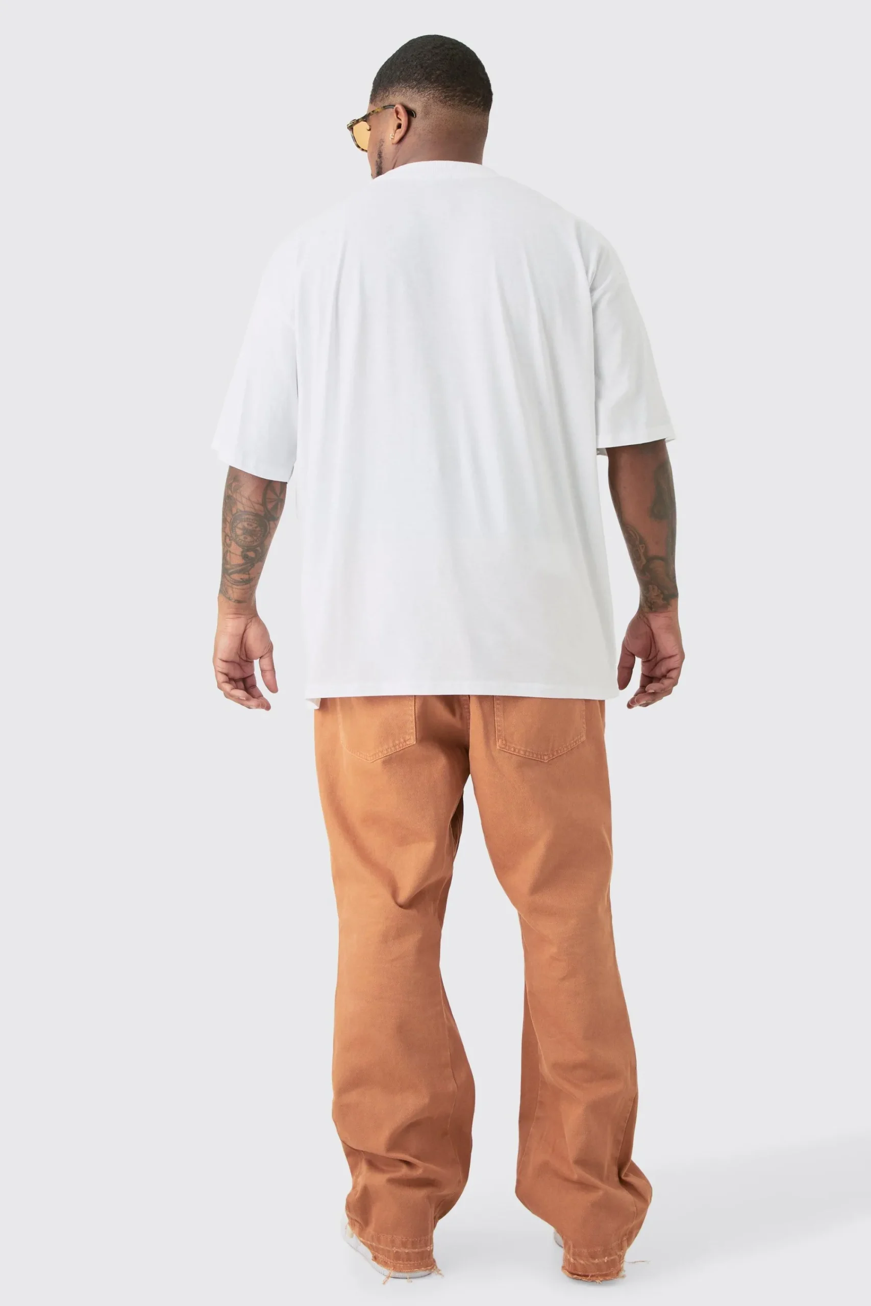 Plus Los Angeles Over The Seam Graphic T-shirt In | UK^boohooMAN Best