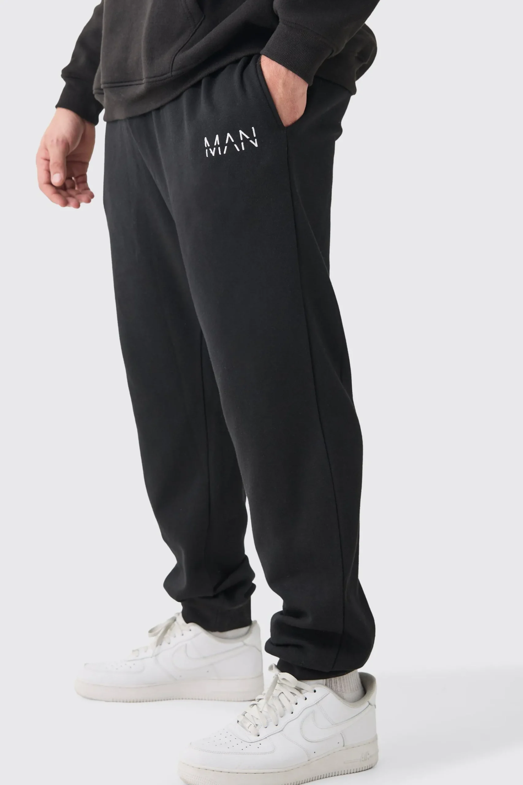boohooMAN Plus Man Dash Jogger In | UK| Trousers|Joggers