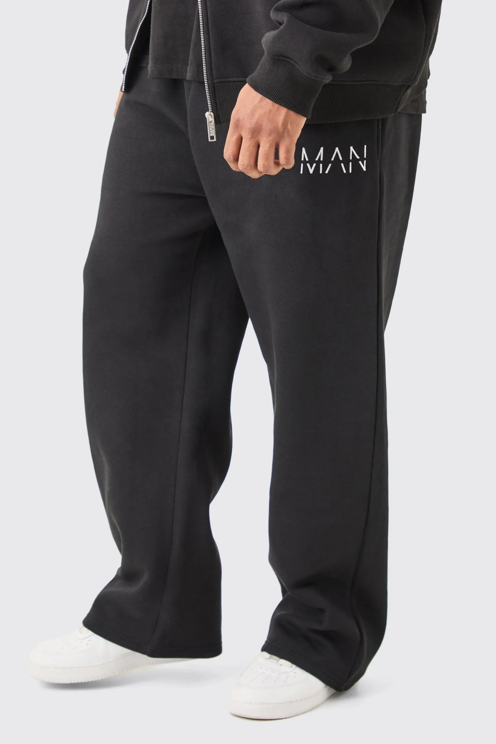 boohooMAN Plus Man Dash Relaxed Fit Jogger In | UK| Trousers|Joggers