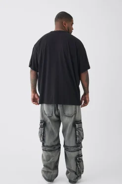 Plus Mono Man Balaclava T-shirt In | UK^boohooMAN Hot