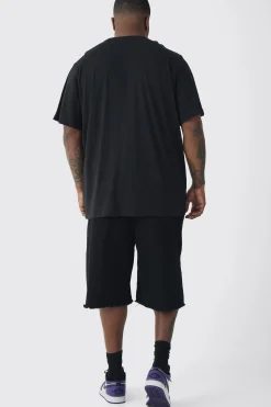 Plus New York Moto Print T-shirt | UK^boohooMAN New