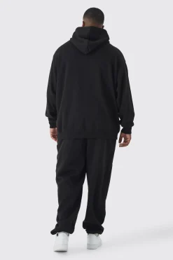 boohooMAN Plus Official Homme Skull Print Oversized Tracksuit In | UK| Tracksuits
