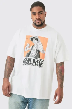Plus One Piece License Print T-shirt | UK^boohooMAN