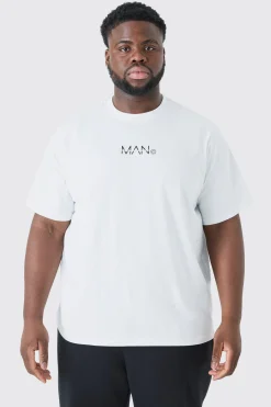 Plus Original Man Print T-shirt | UK^boohooMAN Online