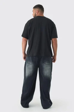 Plus Oversized Aaliyah Over Seams License Print T-Shirt | UK^boohooMAN Discount