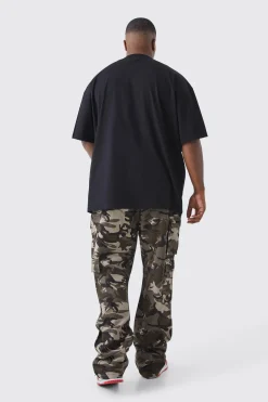 Plus Oversized Cataula Graphic T-shirt | UK^boohooMAN Outlet