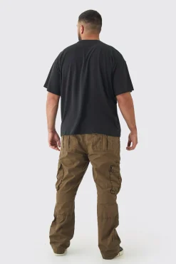 Plus Oversized Cherry Rhinestone Printed T-Shirt In | UK^boohooMAN Clearance