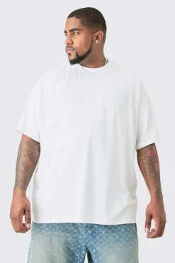 Plus Oversized Crew Neck T-shirt | UK^boohooMAN Hot