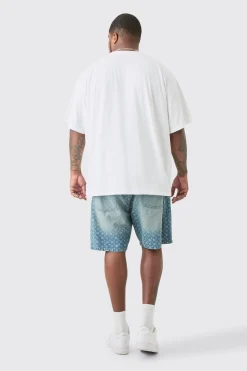 Plus Oversized Crew Neck T-shirt | UK^boohooMAN Hot