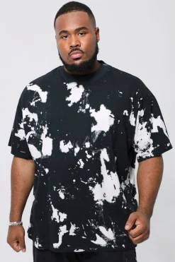 Plus Oversized Extended Neck T-shirt | UK^boohooMAN Sale