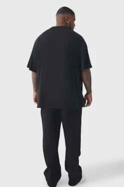 Plus Oversized Extended Neck Rennaisance Large Scale Print T-Shirt | UK^boohooMAN Clearance