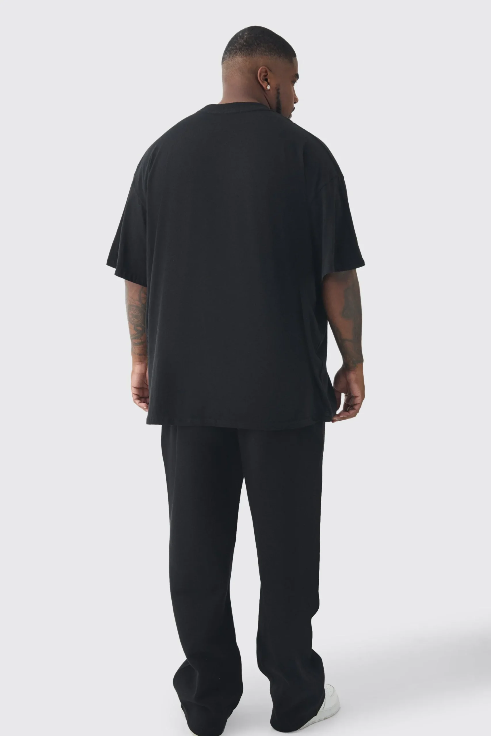 Plus Oversized Extended Neck Rennaisance Large Scale Print T-Shirt | UK^boohooMAN Clearance