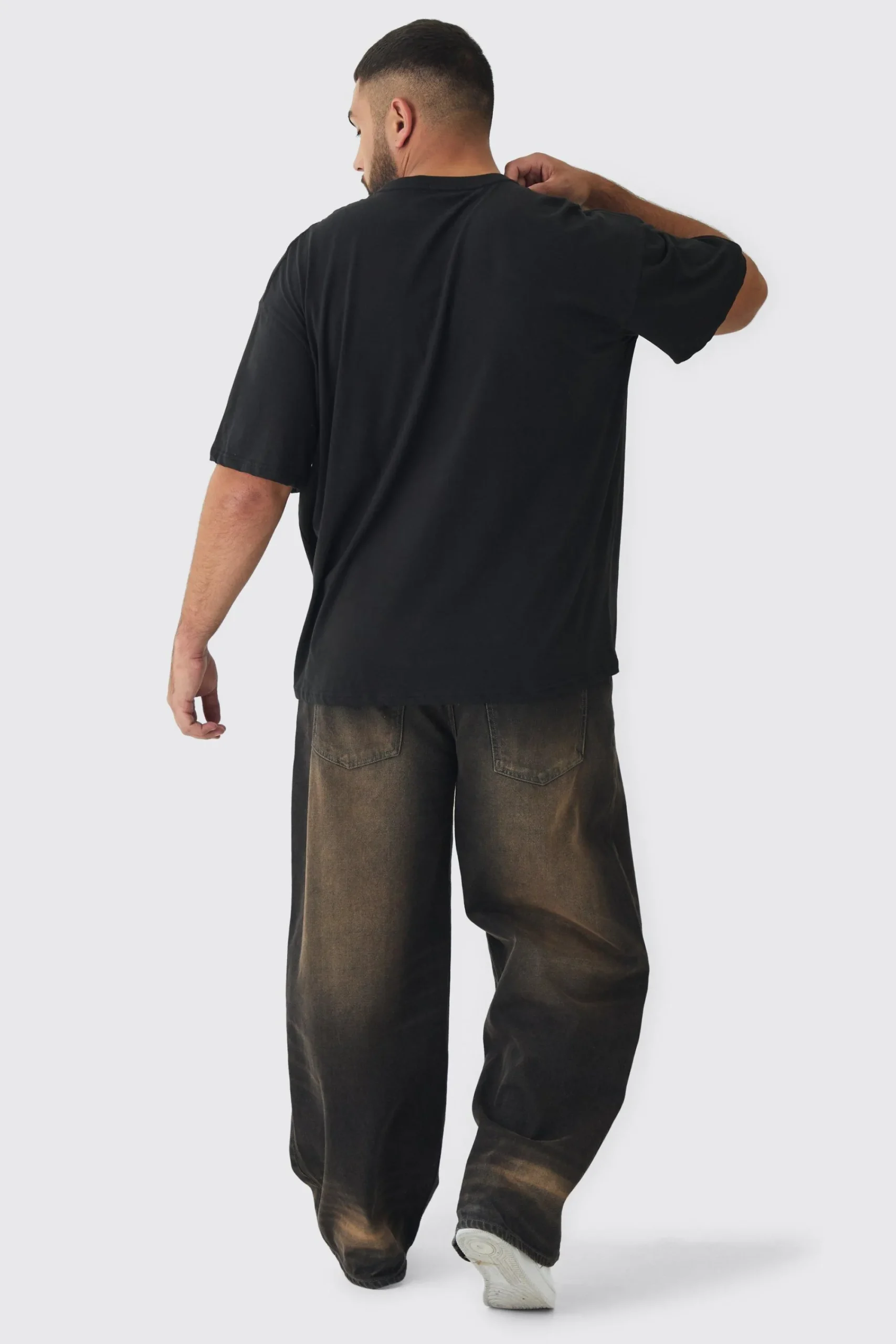 Plus Oversized Green Day Band License Print T-Shirt | UK^boohooMAN Best