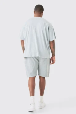 Plus Oversized Heart Breaker Printed T-shirt In | UK^boohooMAN Discount