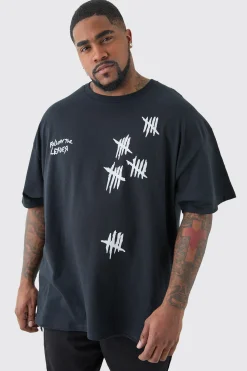 Plus Oversized Korn License T-shirt In | UK^boohooMAN Hot