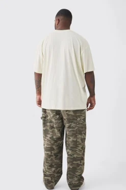 Plus Oversized Kyoto Graphic T-Shirt | UK^boohooMAN Online