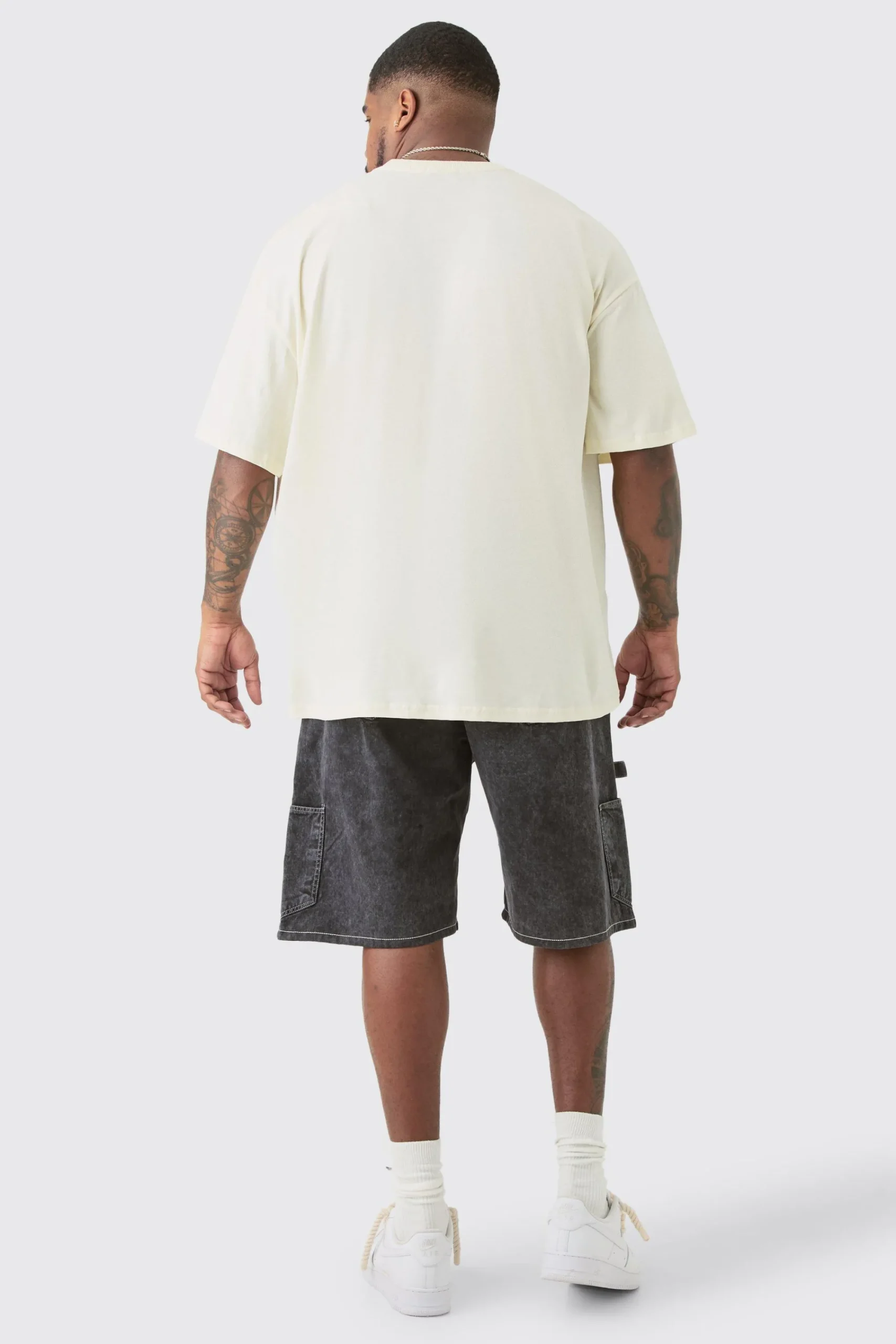 Plus Oversized Metallic Homme Lips Print T-shirt In | UK^boohooMAN Clearance