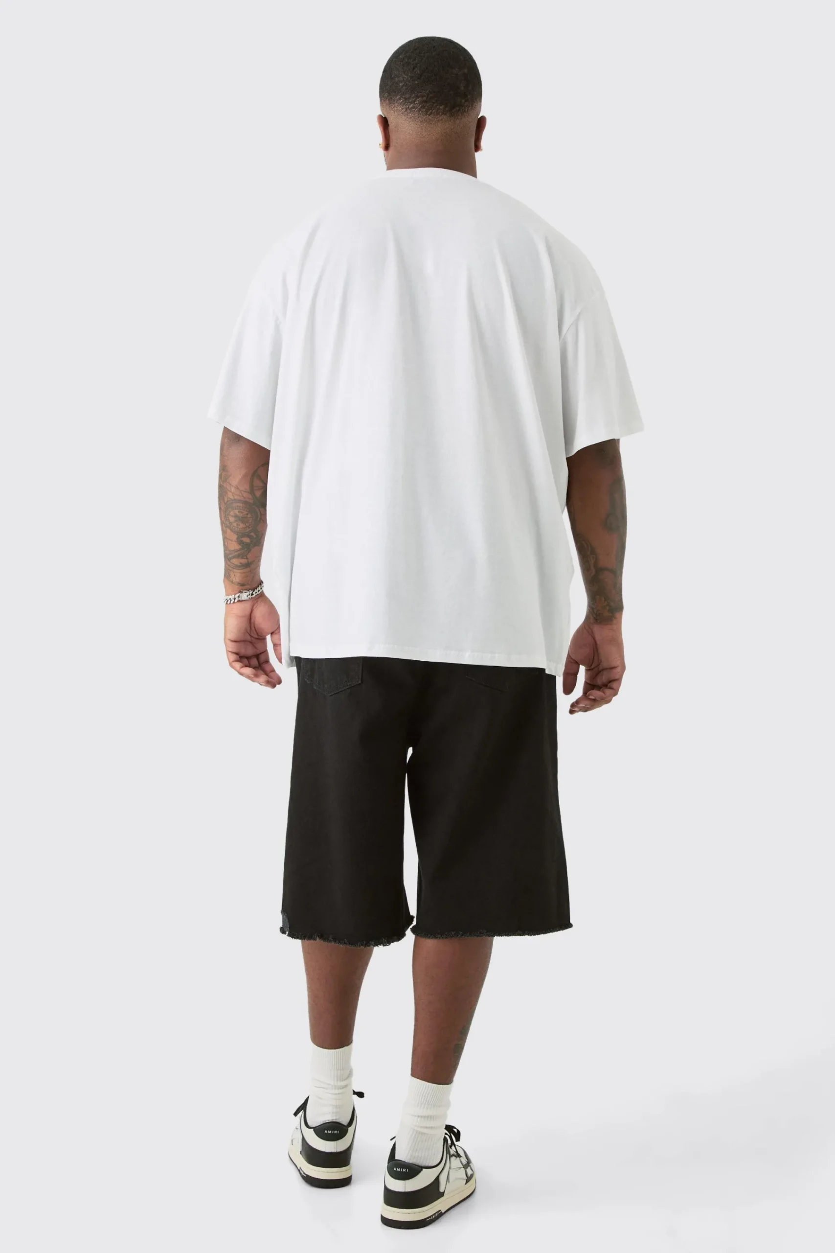 Plus Oversized Mono Balaclava Print T-shirt In | UK^boohooMAN Best