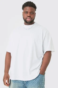 Plus Oversized OFCL Back Print Car T-shirt In | UK^boohooMAN Discount