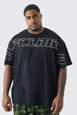 Plus Oversized Ofcl Man Teddy Graphic T-shirt | UK^boohooMAN Online