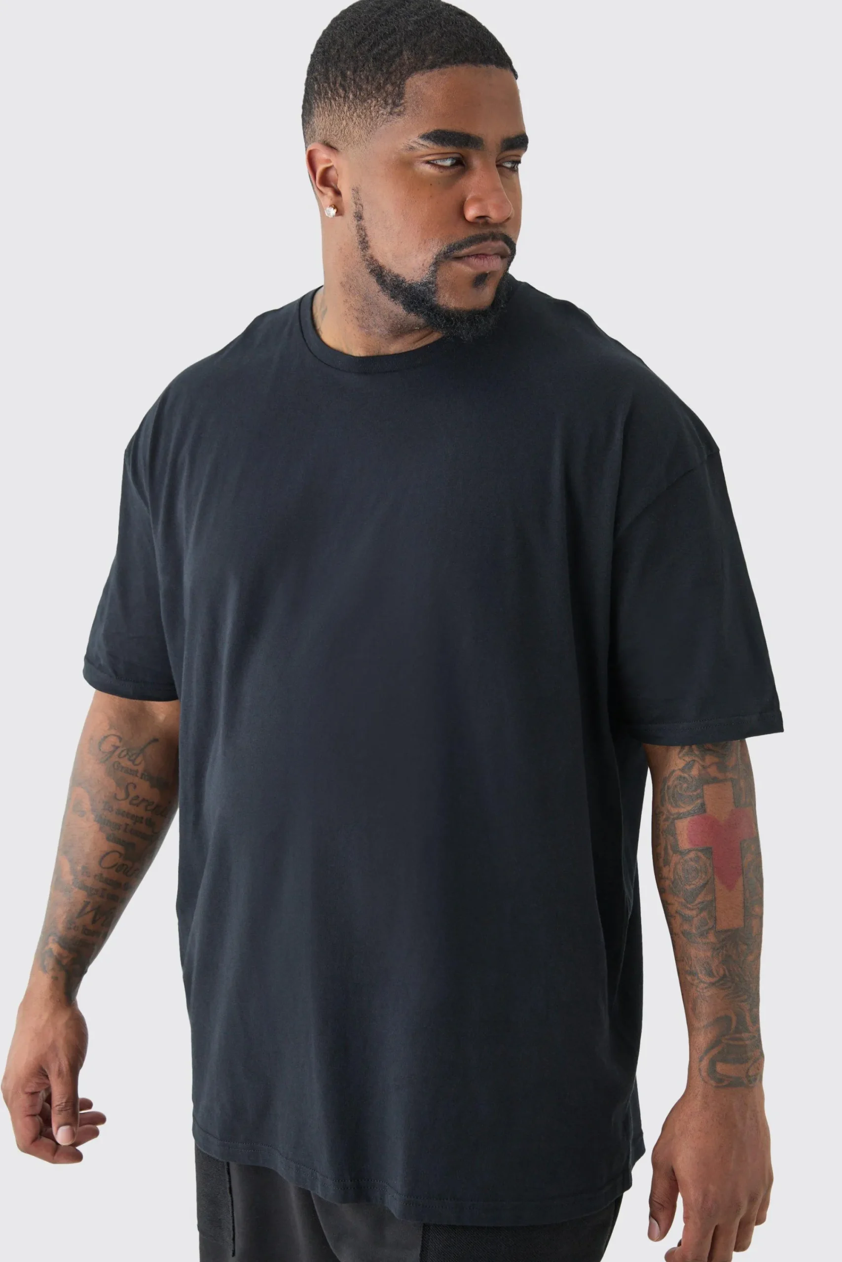 Plus Oversized Official Dove Back Print T-shirt In | UK^boohooMAN Best