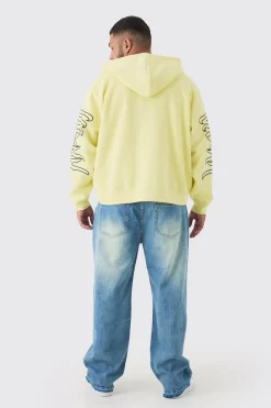 boohooMAN Plus Oversized Official Man Print Hoodie | UK| Hoodies & Sweatshirts