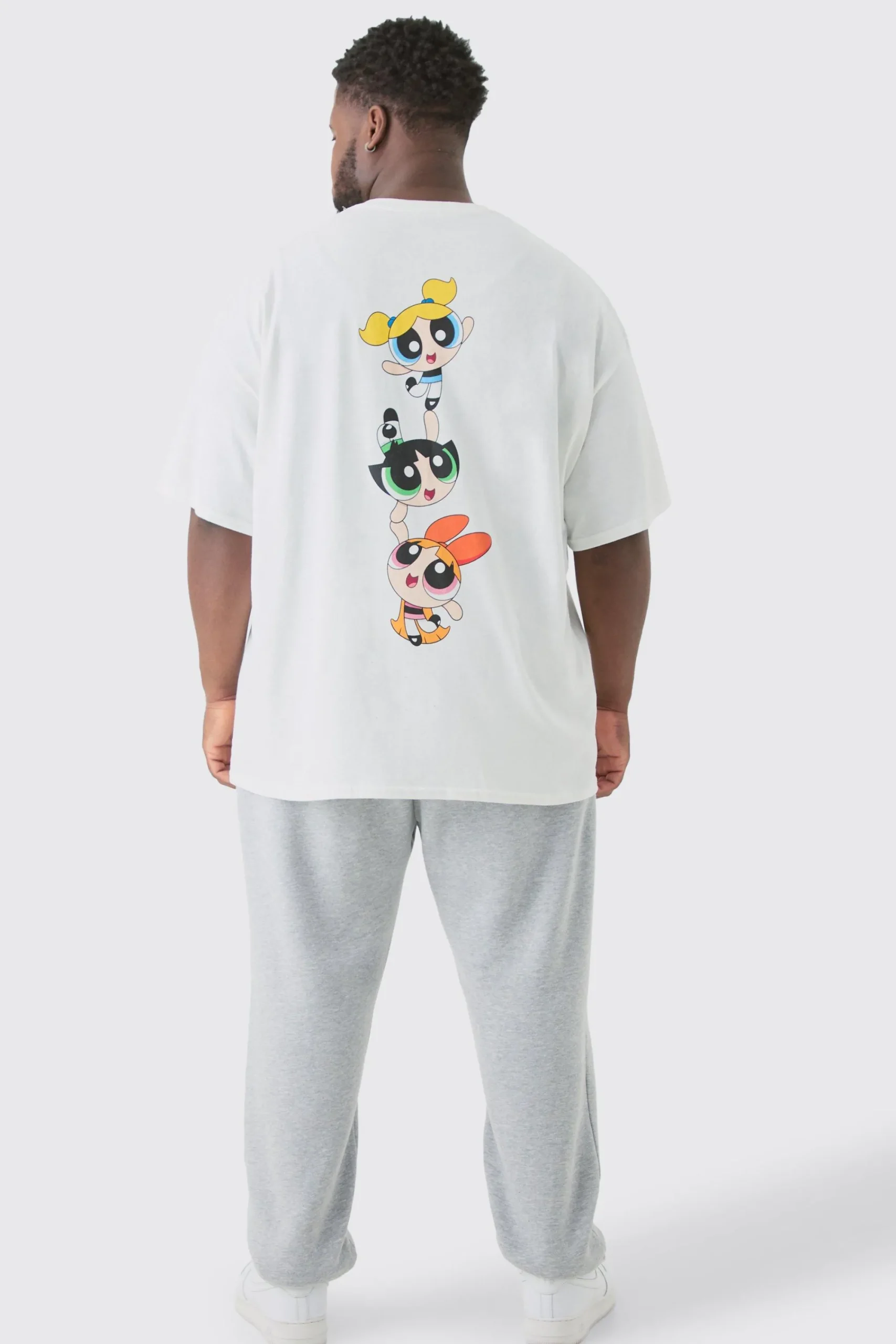 Plus Oversized Powerpuff Girls License T-shirt | UK^boohooMAN Best