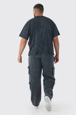 Plus Oversized Renaissance Worldwide Acid Wash T-Shirt | UK^boohooMAN Hot