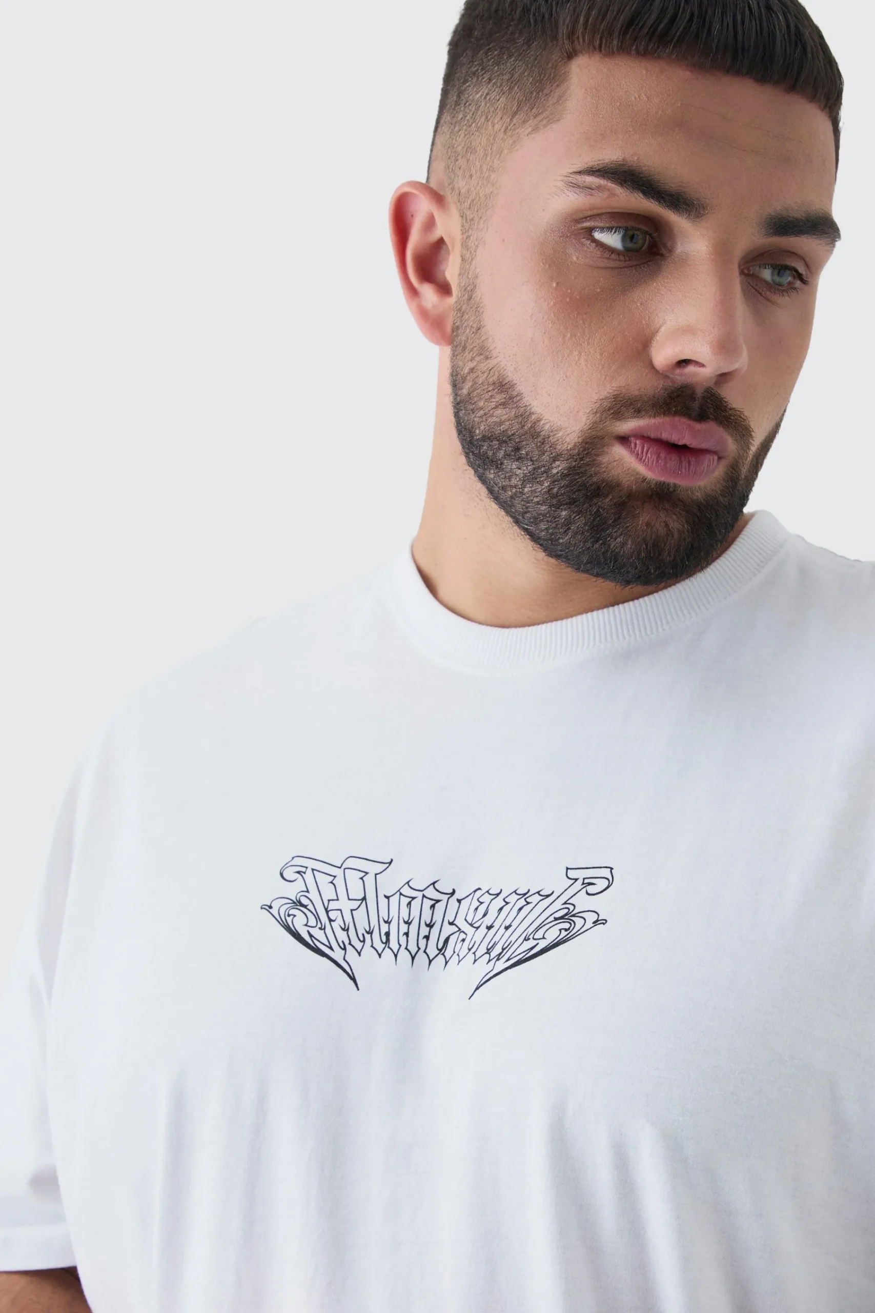 Plus Oversized Rennaisance Print T-Shirt | UK^boohooMAN Best