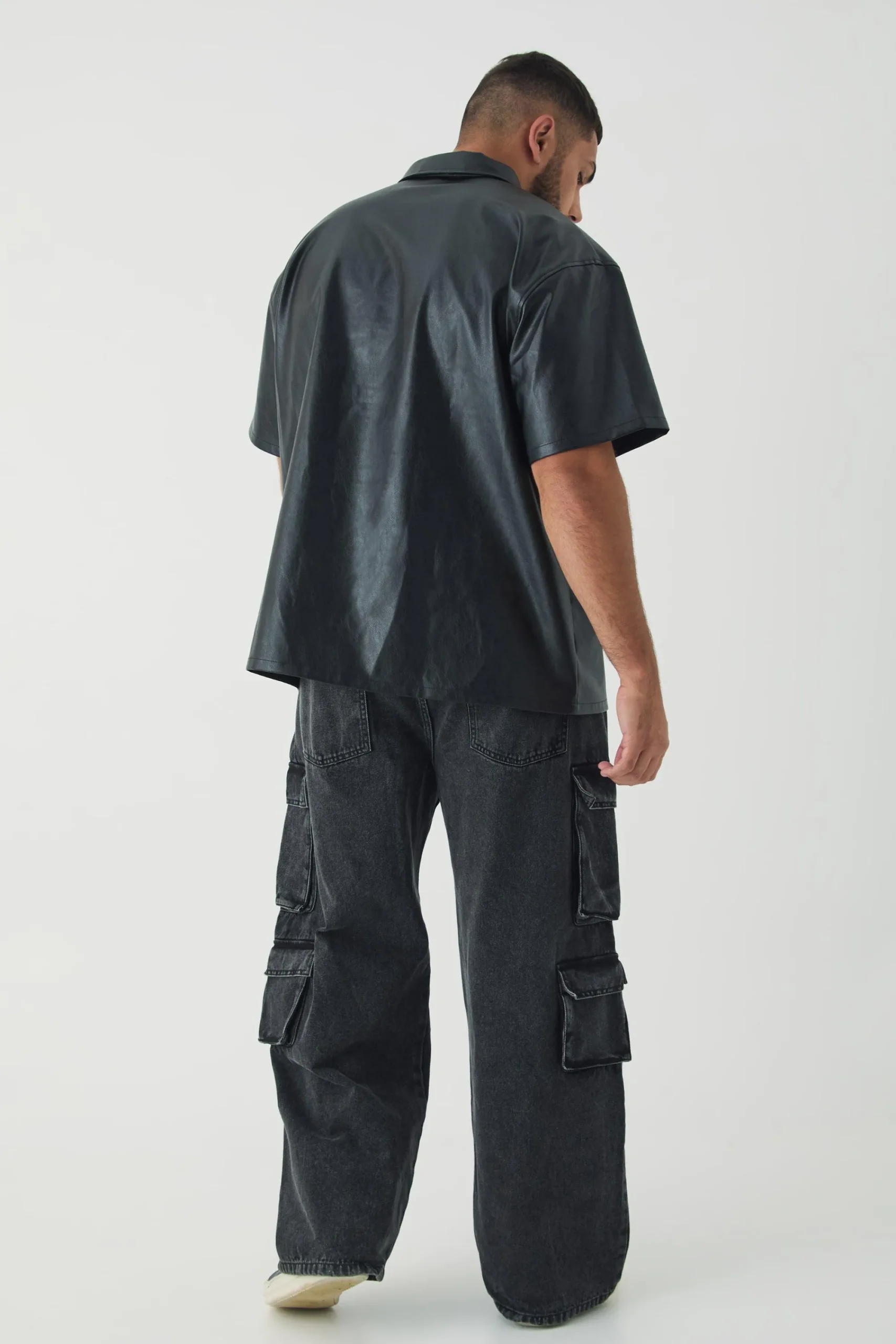 Plus Oversized Rugby Polo Shirt | UK^boohooMAN