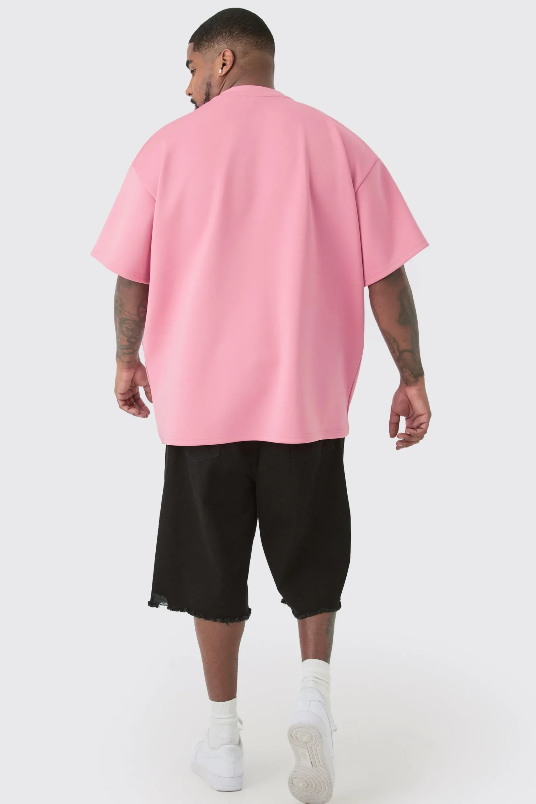 Plus Oversized Scuba T-shirt | UK^boohooMAN Best