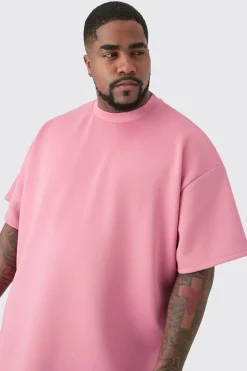 Plus Oversized Scuba T-shirt | UK^boohooMAN Best