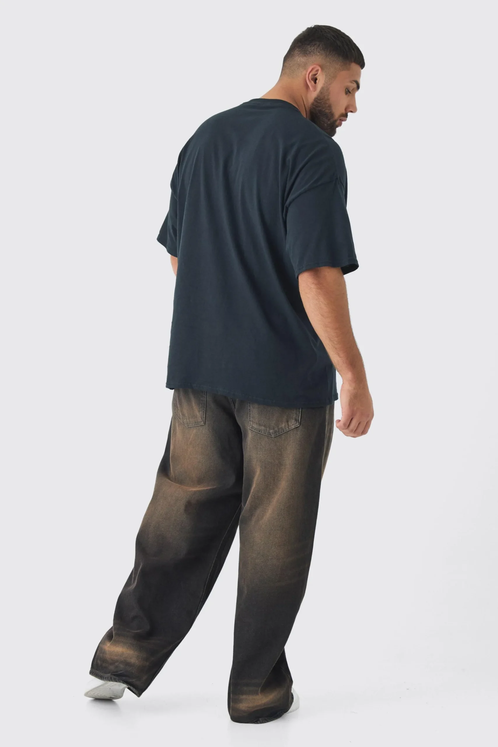 Plus Oversized Sublime Band License Print T-Shirt | UK^boohooMAN Hot