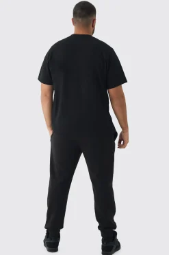 boohooMAN Plus Pinup Model Jogger | UK| Trousers|Joggers