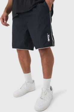 boohooMAN Plus Piping Detail Shorts | UK| Shorts