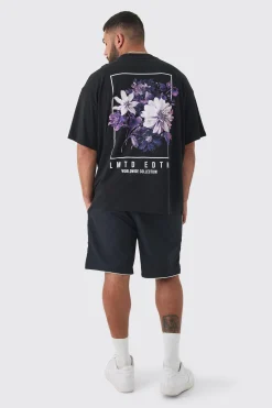 boohooMAN Plus Piping Detail Shorts | UK| Shorts