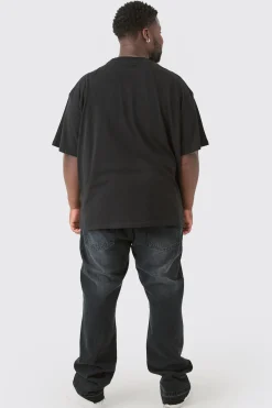 Plus Pour Homme Snake Graphic Oversized T-shirt | UK^boohooMAN Discount