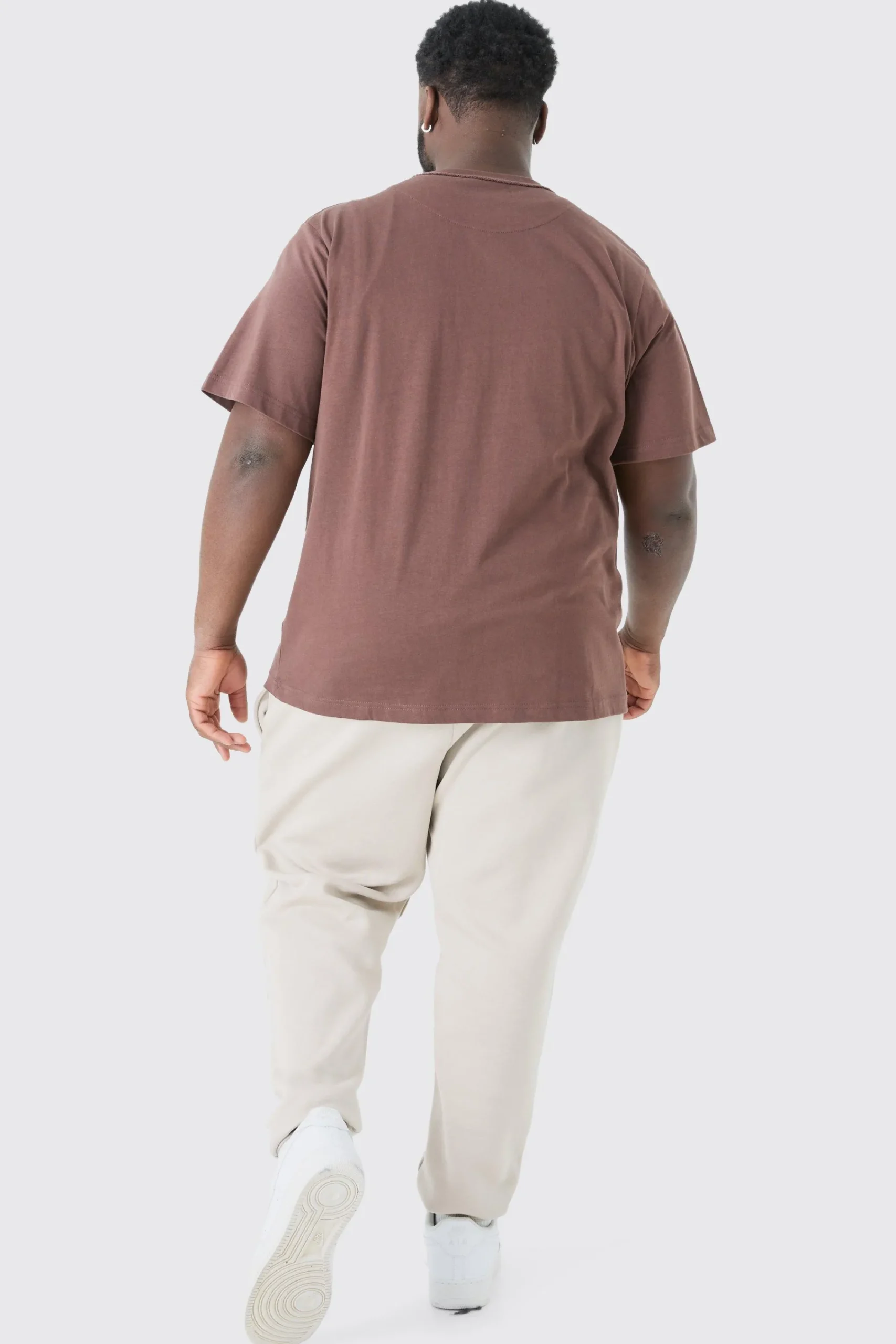 boohooMAN Plus Regular Fit Basic Jogger | UK| Trousers|Joggers