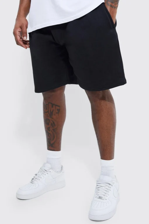 boohooMAN Plus Regular Fit Jersey Short | UK| Shorts