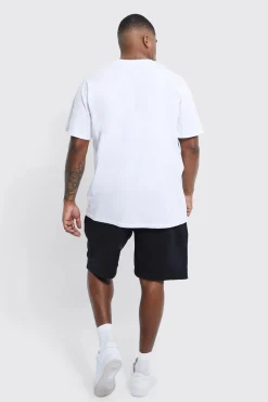 boohooMAN Plus Regular Fit Jersey Short | UK| Shorts