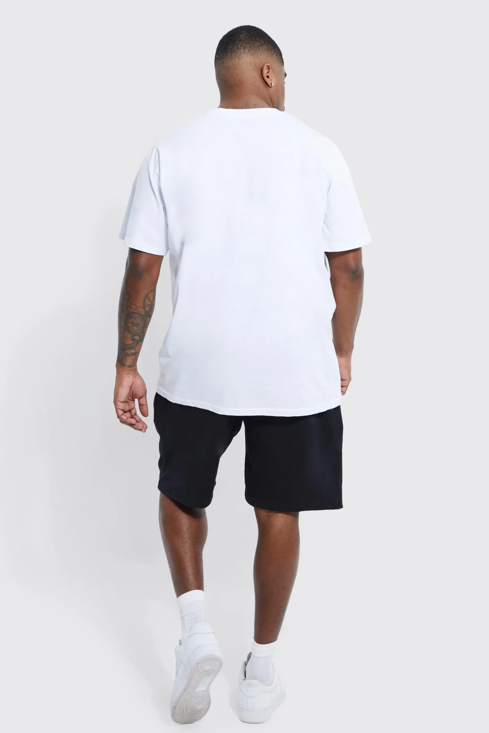 boohooMAN Plus Regular Fit Jersey Short | UK| Shorts