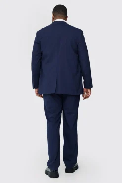 boohooMAN Plus Regular Fit Suit Jacket In | UK| Suits & Tailoring|Sets & Co-Ords