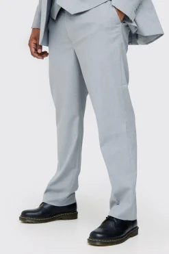 boohooMAN Plus Regular Fit Suit Trouser In | UK| Suits & Tailoring|Sets & Co-Ords