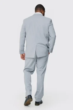 boohooMAN Plus Regular Fit Suit Trouser In | UK| Suits & Tailoring|Sets & Co-Ords