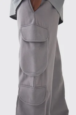 boohooMAN Plus Relaxed Cargo Pocket Jogger | UK| Trousers|Joggers