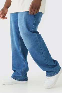boohooMAN Plus Relaxed Rigid Jean | UK| Trousers|Jeans