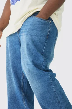 boohooMAN Plus Relaxed Rigid Jean | UK| Trousers|Jeans