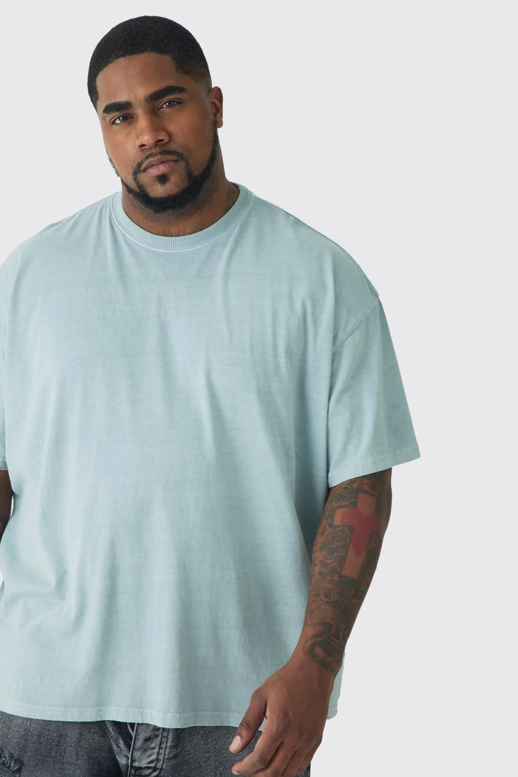 Plus San Diego Renaissance Back Print T-shirt In | UK^boohooMAN