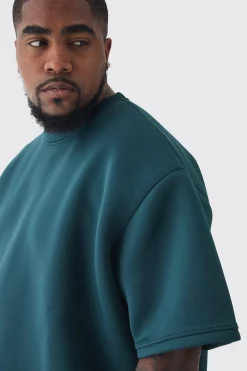 Plus Scuba Oversized T-shirt | UK^boohooMAN Sale